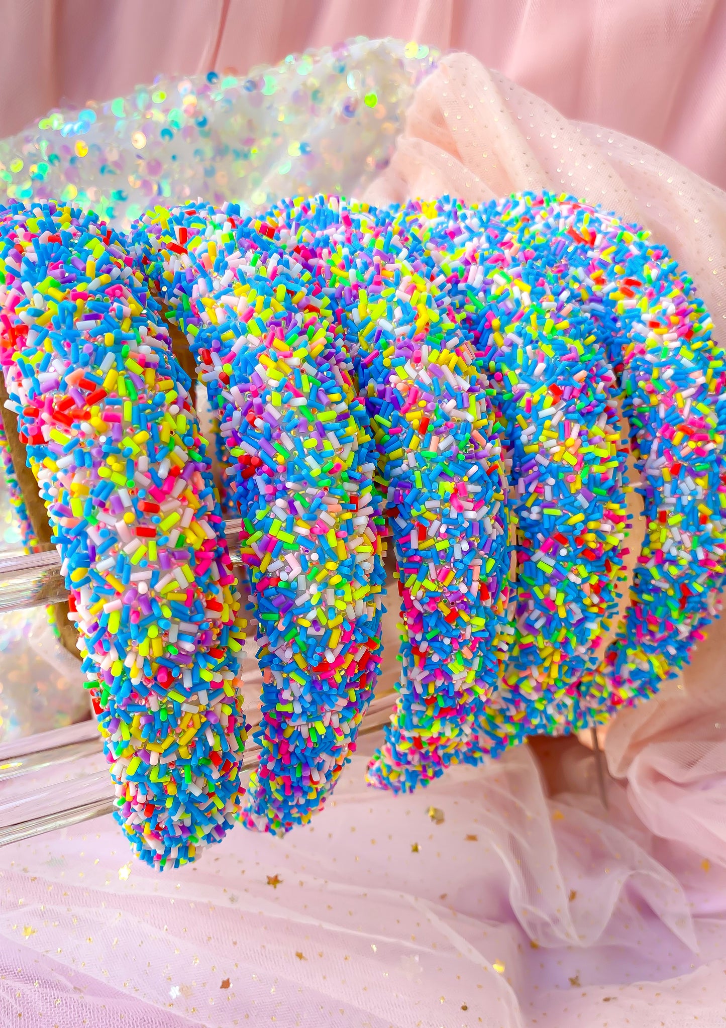 Sprinkle Blue Headband